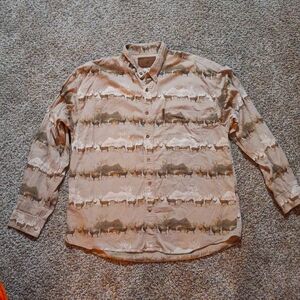 XL North River Stag button up